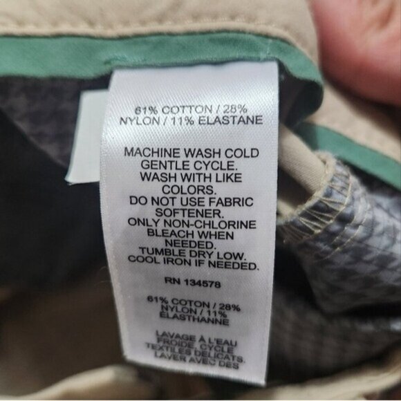 Vineyard Vines Jim Nantz men Khaki golf pants size 33x30 - Picture 7 of 7